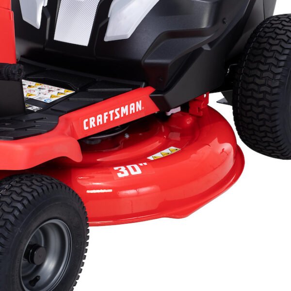 CRAFTSMAN 30-in Cut Width - Lithium ion Electric Riding Lawn Mower - Mulching Capable (Sold Separately) - Image 4