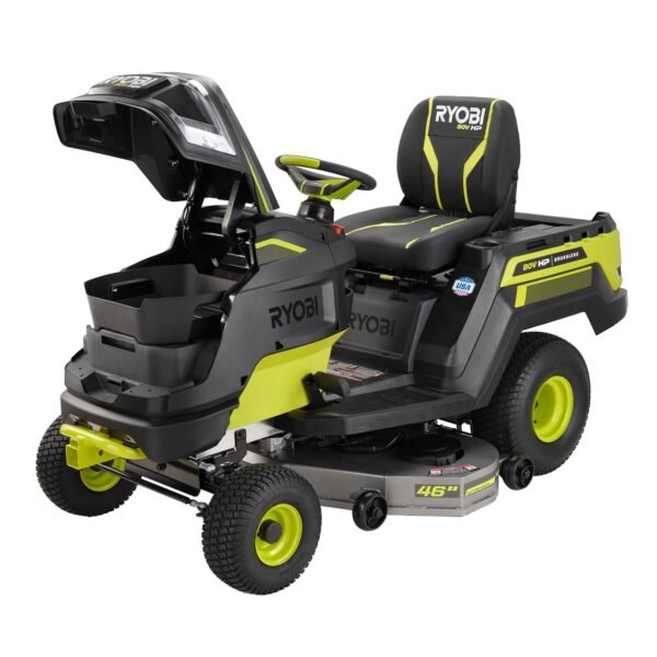 80V HP 46-inch Lithium Electric Riding Lawn Tractor - Image 11