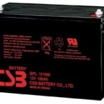 CSB TPL 121000- 12V 100AH TELCOM BATTERY