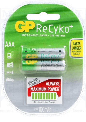 AAA NiMH Rechargeable Batteries