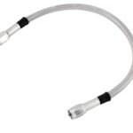 Twin Power Stainless Steel Clear-Coated Universal Brake Hoses