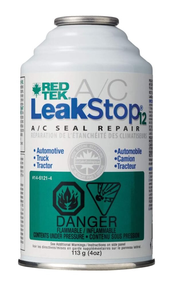 RED TEK LeakStop12 A/C Leak Repair, 4-oz