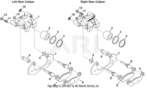 PADS, SINGLE PISTON CALIPER BR