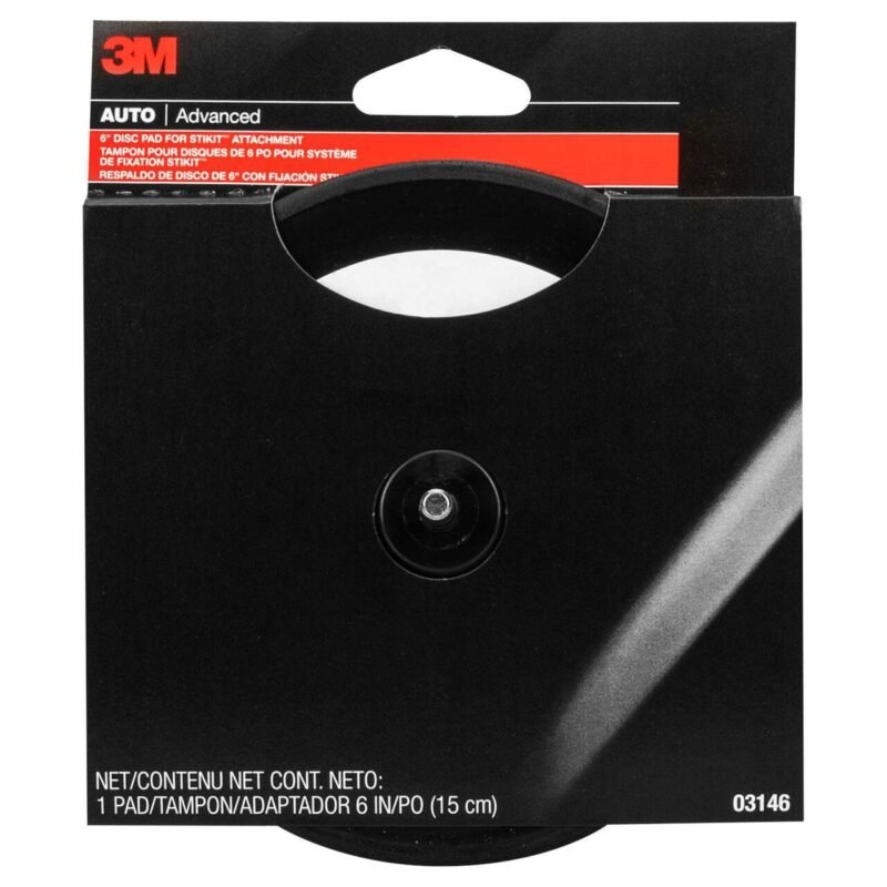 3M Adhesive Auto Disc Pad, 6-in - Battery World