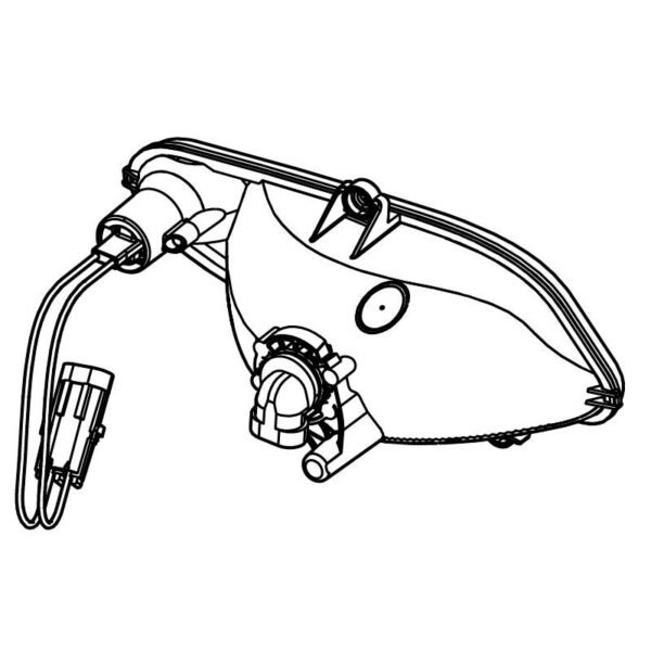 Headlight Assembly (Driver Side)