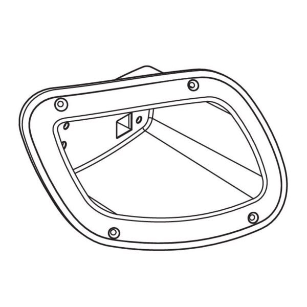 Driver Side LX Bezel Tail Light
