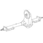 E-Z-GO Schafer 16.99:1 Rear Axle Assembly