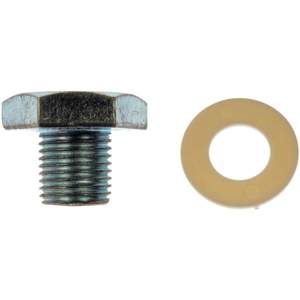 Dorman 090-005CD Steel Engine Oil Drain Plug with Gasket, 1/2-20, Head Size 7/8-in