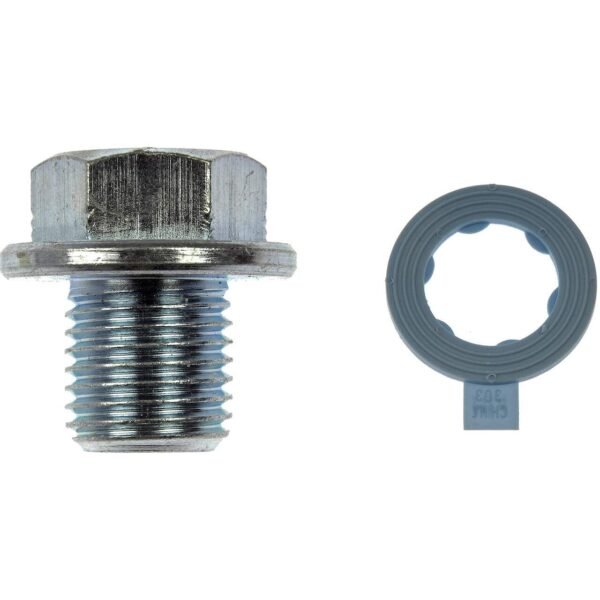 Dorman 090-033CD Steel Engine Oil Drain Plug with Gasket, M14-1.50, Head Size 17mm