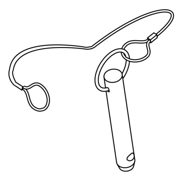 Short Hitch Pin Assembly
