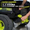 80V HP Brushless 42in. Cordless Zero Turn Riding Mower with (2) 80V & (2) 40V Batteries & Charger - Image 14