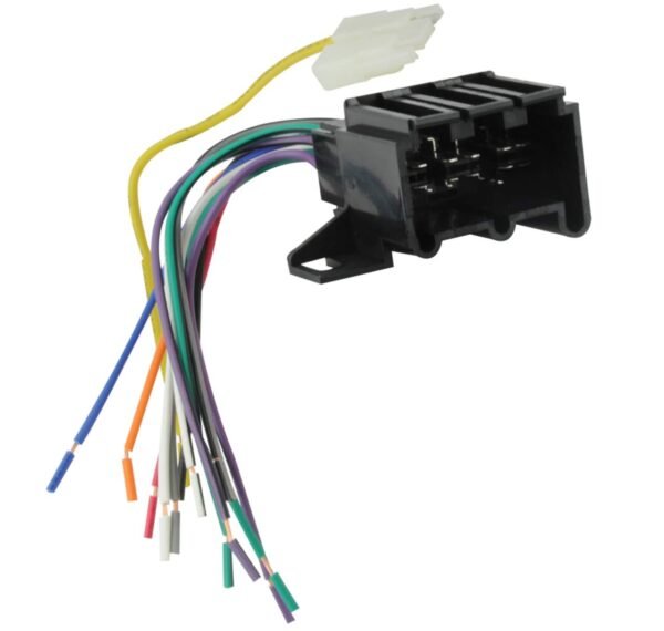 Scosche GM01RB Car Stereo Wiring Connector for 1973-1991 GM Vehicles, Wire Harness