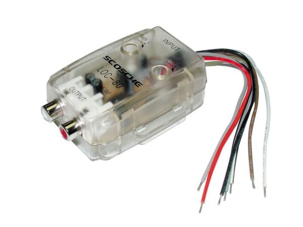 Scosche Adjustable Speaker Level 2-Channel Line Out Converter