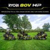 80V HP Brushless 42in. Cordless Zero Turn Riding Mower with (2) 80V & (2) 40V Batteries & Charger - Image 27