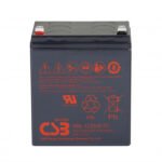 CSB HRL1225WF2 12V 5.8Ah Sealed Lead Acid Battery with F2 Terminal