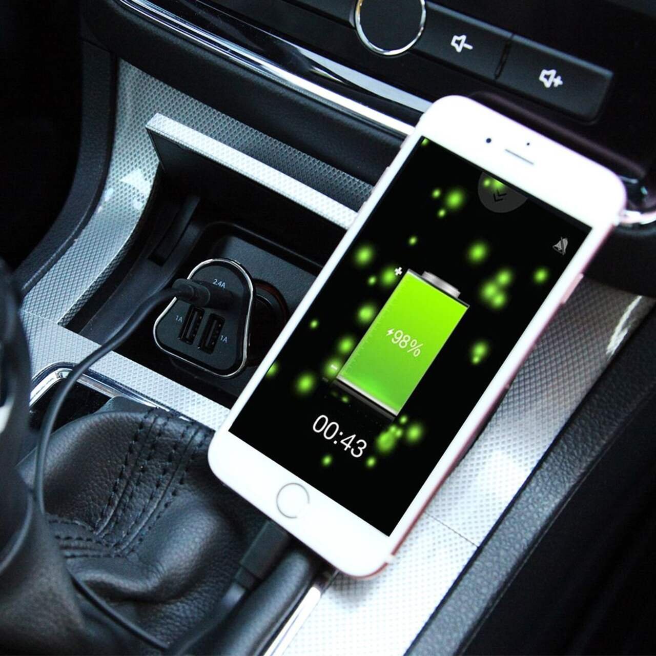 Bluehive USB Car Charger, Compatible with Most Devices