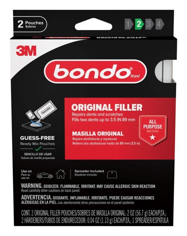 Bondo® Original Automotive Body Filler Ready Mix Pouches