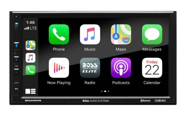 Boss Audio Systems Elite BE920WCPA Double DIN  Bluetooth Receiver, 7-in