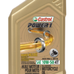 Castrol 4-Stoke Synthetic Motorcycle Oil 10W50, 946-mL
