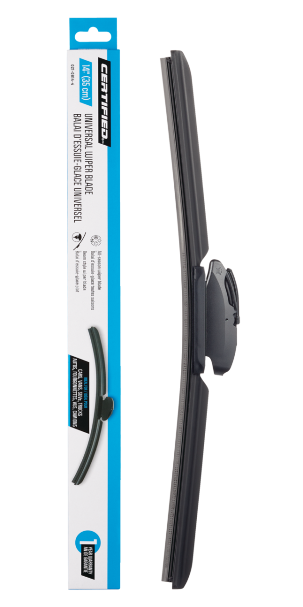 Certified Beam Wiper Blade, Assorted Sizes