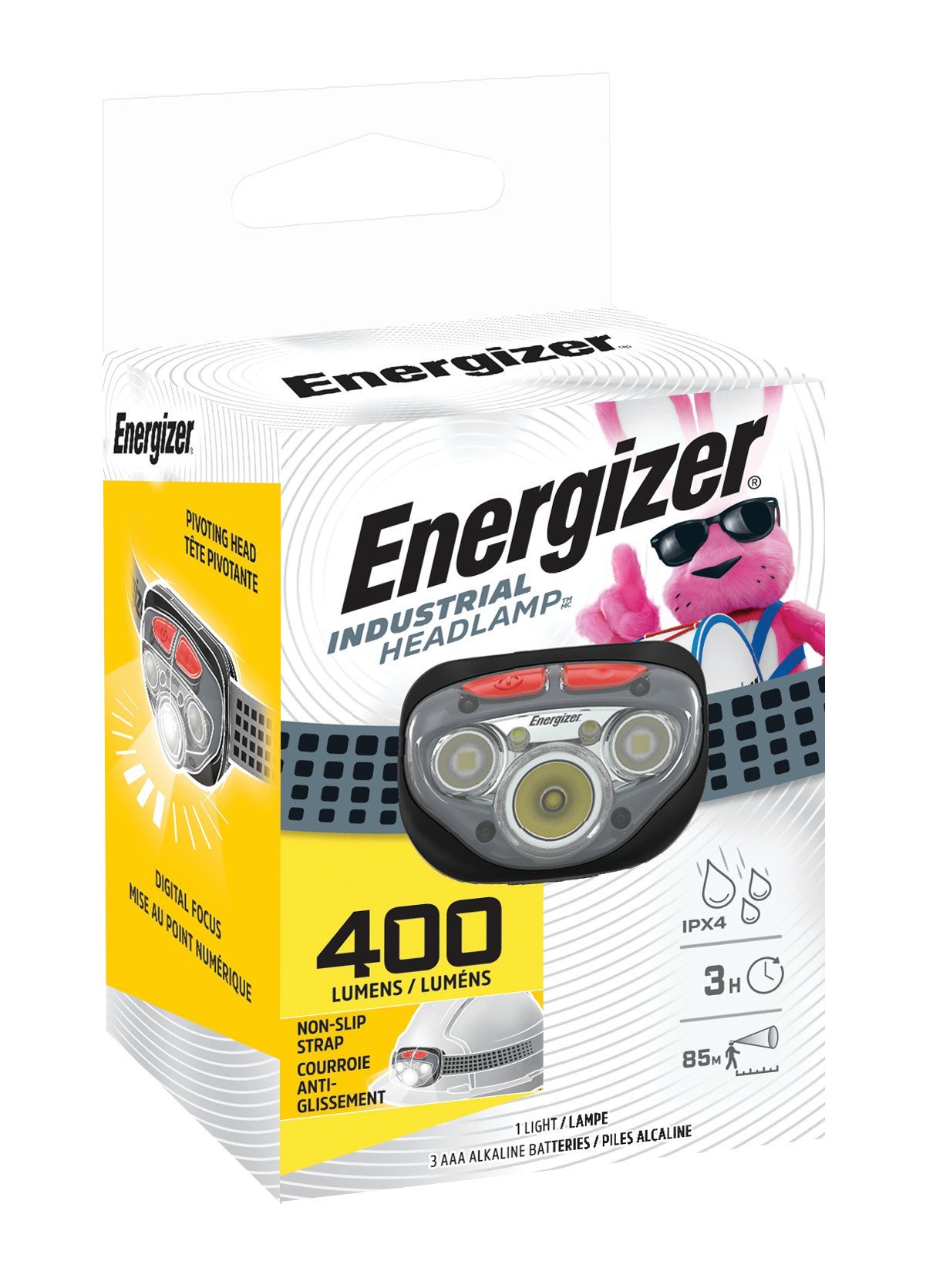 Energizer HDDIN32EB Industrial 400 Lumens Headlamp