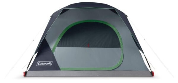 Coleman Skydome 3-Season, 4-Person Easy Set-Up Camping Dome Tent w/ Rain Fly & Carry Bag
