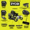 80V HP Brushless 42in. Cordless Zero Turn Riding Mower with (2) 80V & (2) 40V Batteries & Charger - Image 15