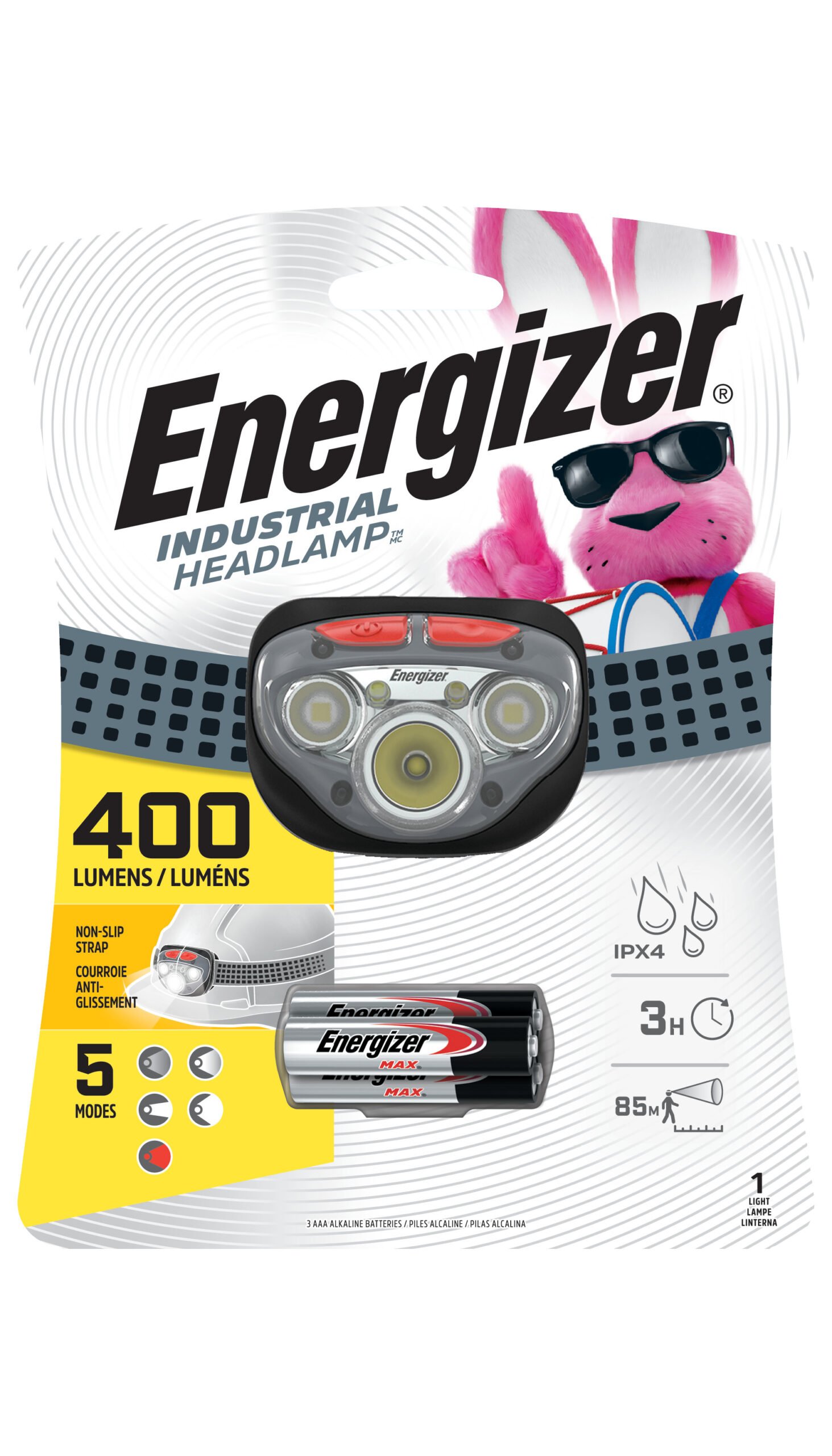 Energizer HDDIN32E Industrial 400 Lumens Headlamp