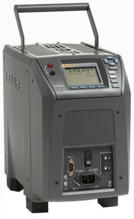 Fluke 9143-C-P-156 Field Metrology Well with C Insert (Model 9143-INSC) and Process Electronics, 33 to 350°C