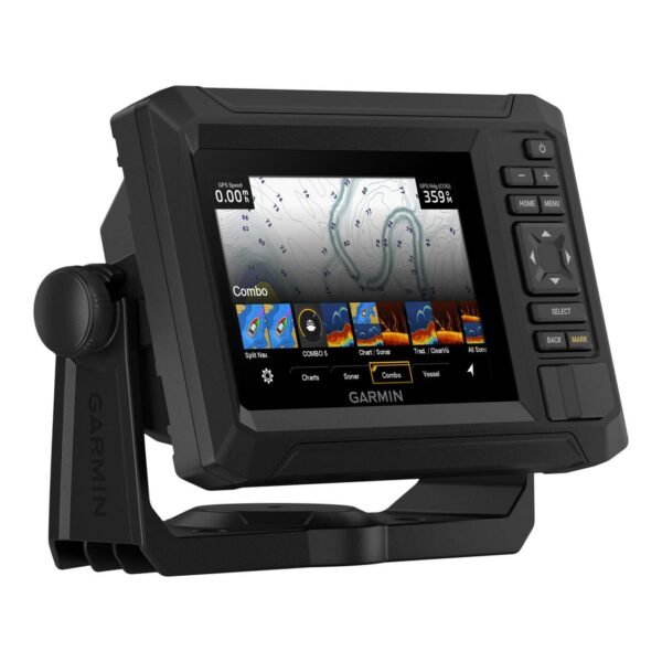 Garmin ECHOMAP™ UHD2 55cv Chartplotter with GT20-TM Transducer, 5-in