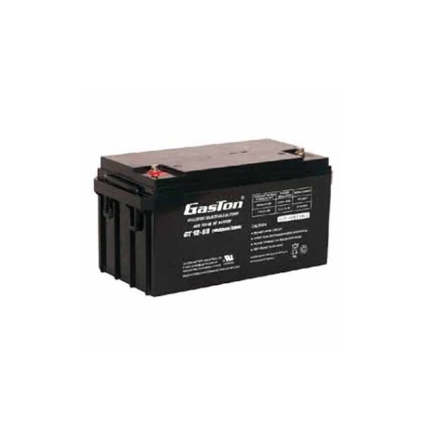 Gaston 12V 65Ah GT12-65 Lead Sealed Maintenance Free Battery