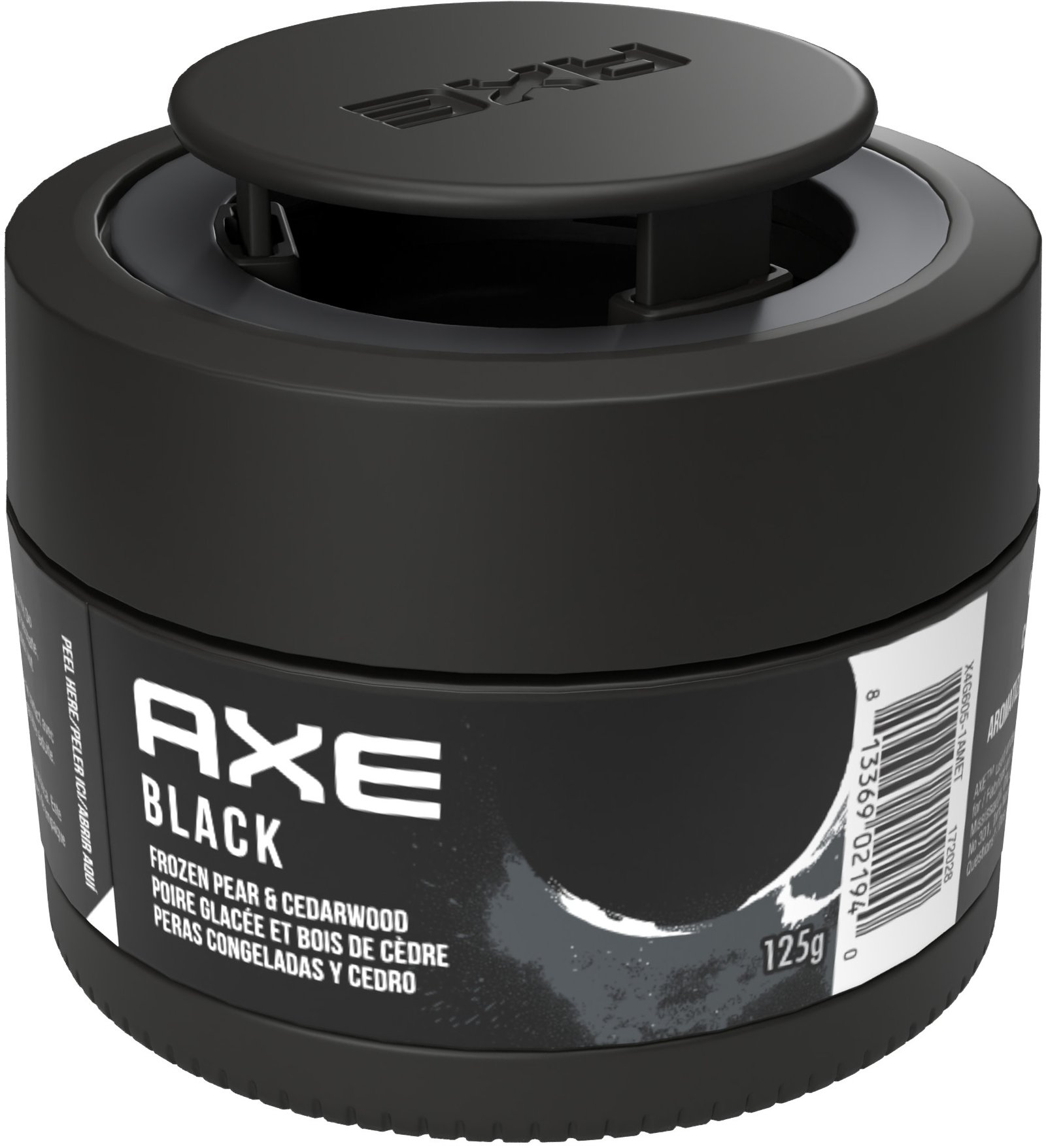 AXE Gel Can Car Air Freshener (Black Scent, 1 Pack)