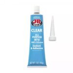 J-B Weld Clear RTV Sealant, 3-oz
