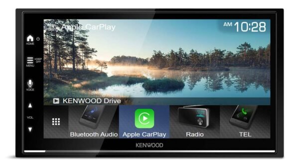 Kenwood 2DIN Touch Panel LCD Screen Auto Digital Media Receiver, Made for iPod/iPhone