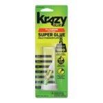 Elmer's Instant Krazy Glue All-Purpose Adhesive, Bonds Rubber/Plastic/Metal/Ceramic, Clear, 2-mL