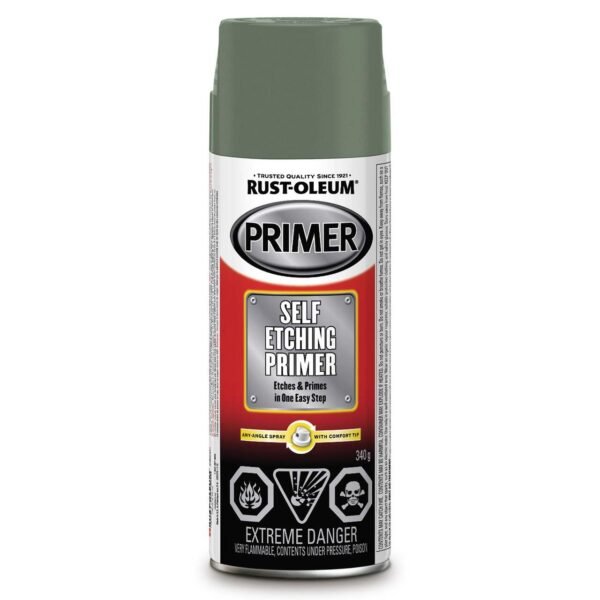 Rust-Oleum® Automotive Self-Etching Primer, Green, 340-g