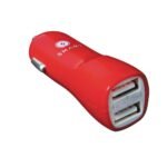 SMART Accessories Dual USB Car Charger, Assorted Colours