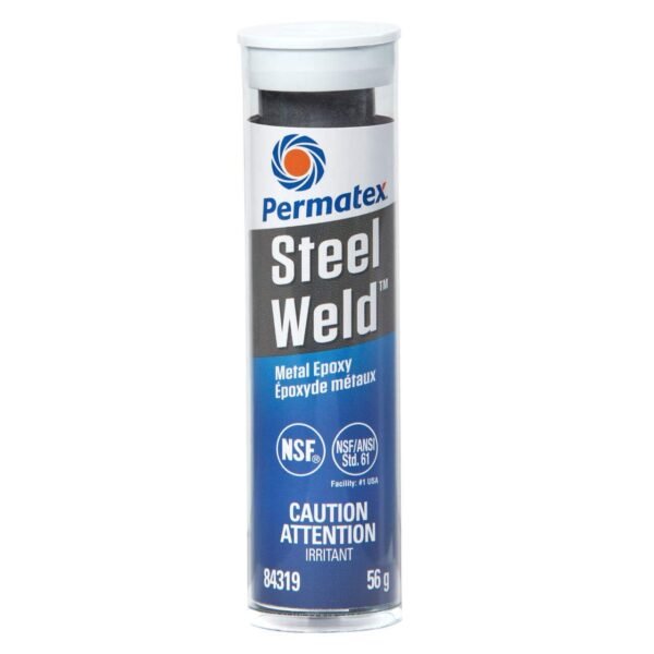 Permatex® Steel Weld Steel Reinforced Epoxy Stick, 56-g