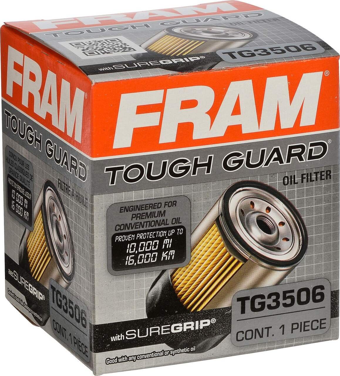 FRAM TG3506 Tough Guard Oil Filter