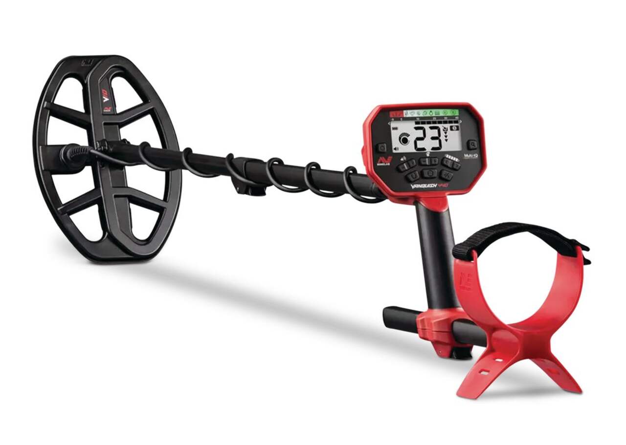 Minelab Vanquish 440 Waterproof Metal Detector with LCD Display
