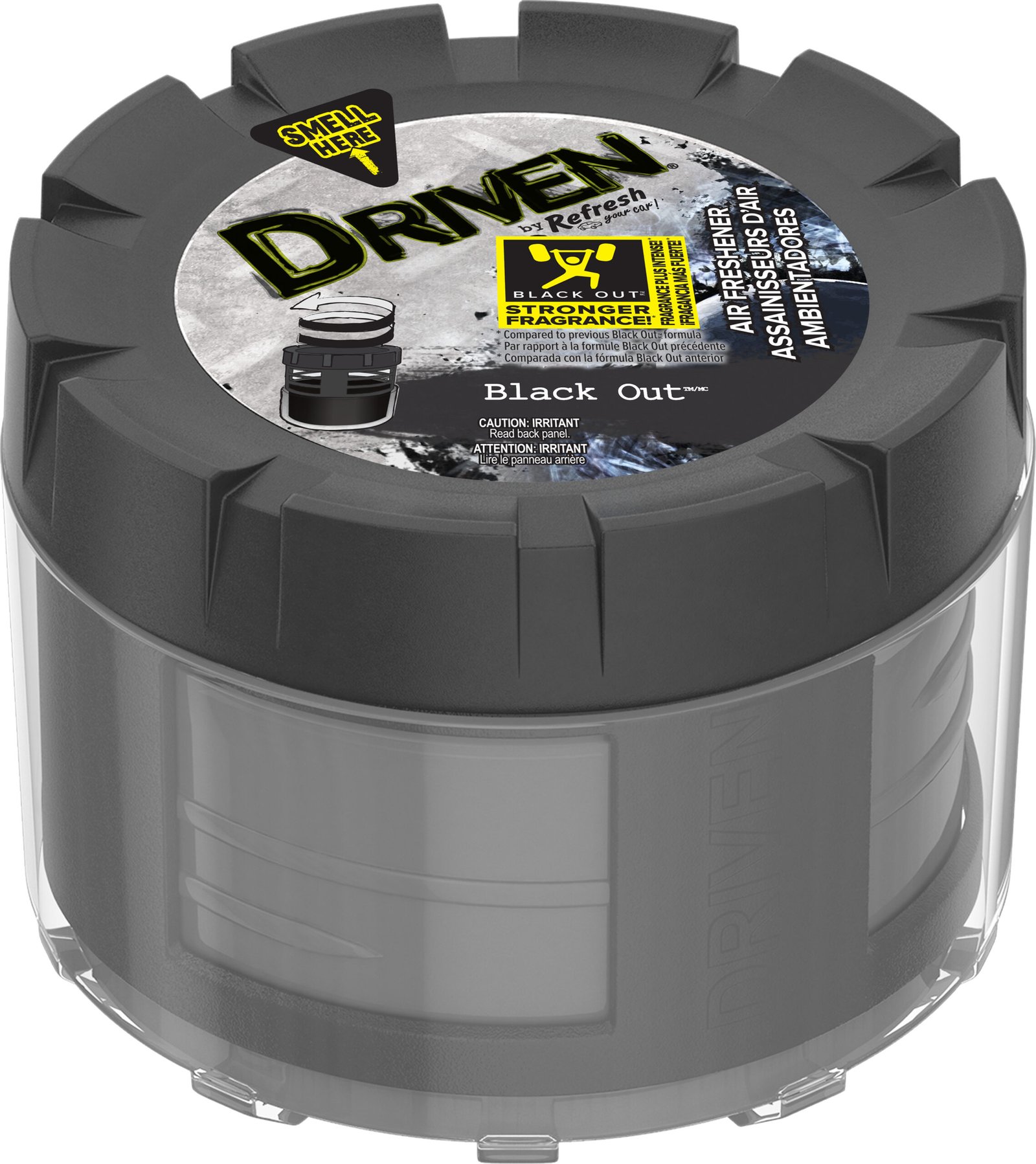 Driven Can/Hidden Air Freshener (Black Out Scent, 1 Pack)
